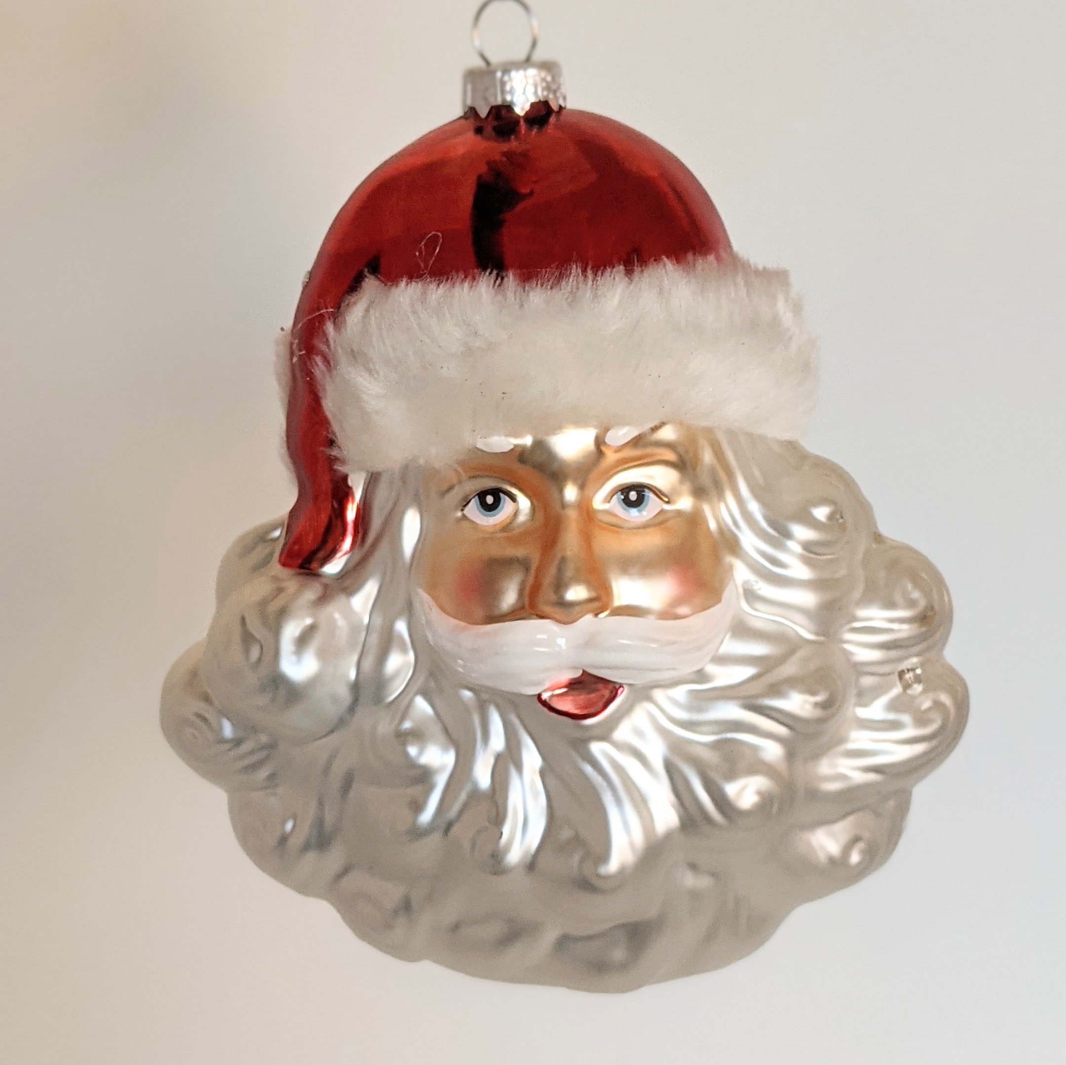 Santa Head Ornament
